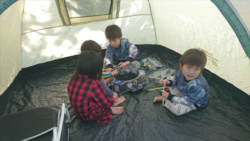 17日・県総合運動公園オートキャンプ場に泊まり来ました！